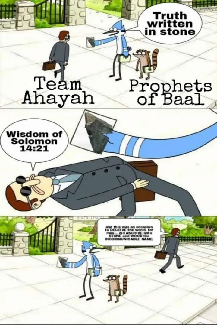 Incommunicable Name Tetragrammaton vs. Praise AHAYAH